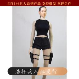 現貨 1/6女兵人偶 腿掛 P226模型 快拔套綁腿槍套模型 歷史價格詳細信息