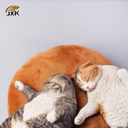 JXK 1/6 進擊的巨貓 可愛創意寵物貓搭配地臺模型手辦擺件 歷史價格詳細信息