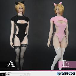 『全球購』ZY5027A/B—1/6性感貓娘 貓釹 兵人 手辦 人偶 OBJ JK 開胸裝衣服 價格比較,價格查詢,歷史價格詳細信息