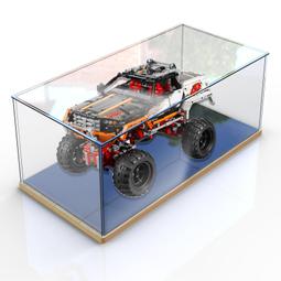 樂高四驅越野車積木大腳怪遙控車模型男孩益智拼裝玩具生日禮物 歷史價格詳細信息