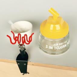 大容量 噴筆清洗壺  清洗瓶 廢溶液收集瓶（透明玻璃製瓶身） 歷史價格詳細信息