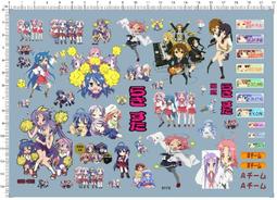 幸運星lucky star動漫二次元短袖T恤泉此方夏季衣服男女痛衣潮流#皇運 歷史價格詳細信息