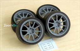【傑作坊】ZoomOn ZR042 1/24 改裝輪圈Enkei Apache IV (15/16吋) 歷史價格詳細信息