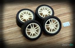 【傑作坊】現貨一組 ZoomOn ZR091 1/24 18吋胎圈組 Work Emotion ZR10 歷史價格詳細信息