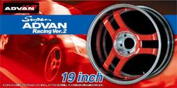 Aoshima  1/24  Advan A3A Short Rim 14 Inch 輪框胎組 (05546) 歷史價格詳細信息