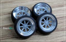 【傑作坊】ZoomOn ZR057 1/24 改裝輪圈Enkei RPF1(多款規格) 歷史價格詳細信息