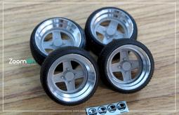 【傑作坊】ZoomOn ZR042 1/24 改裝輪圈Enkei Apache IV (15/16吋) 歷史價格詳細信息
