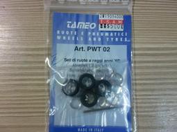 TAMEO PWT03 1/43 SPOKED WHEELS 1960'S (3 WING NUTS) 歷史價格詳細信息