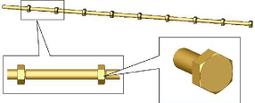 AdlersNest:ANE0011 0.6mm Hexagon Bolt Head SS (45pcs) 歷史價格詳細信息