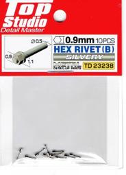 TopStudio TD23236 HEX RIVET(B) SILVER0.7mm 歷史價格詳細信息