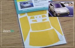 【傑作坊】ZoomOn ZD060 1/24 HONDA CIVIC TYPE-R EP3 車窗遮蓋貼套組 歷史價格詳細信息