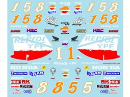 Honda NSR500 2001年冠軍 羅西&lt;摩托車世界冠軍系列&gt;1/22摩托車完成品NO.450355 PROTAR 歷史價格詳細信息