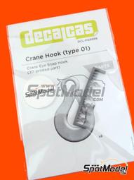 Decalcas DCL-PAR999 3D列印吊鉤Crane Hook Type 01 價格比較,價格查詢,歷史價格詳細信息