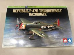 TAMIYA   1/72   P-47D 雷霆 (剃刀背)  (60769) 歷史價格詳細信息