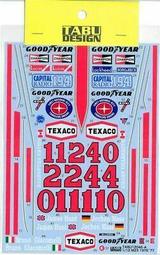 ISAM2000:TABU12030 1/12 TIRE MARK SET F641/2 MP4/6 FW14B 歷史價格詳細信息