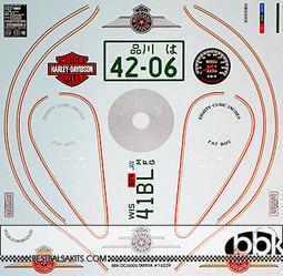 BBK DC6003 1/6 DECAL for TAMIYA HONDA DAX 歷史價格詳細信息