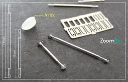 【傑作坊】ZoomOn ZT020 1/24汽車模型金屬改裝排氣管(5 ZIGEN)二入裝 歷史價格詳細信息