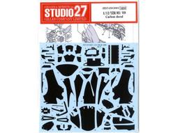 STUDIO27-CD12001 1/12 Ninja ZX-RR Carbon Decal 歷史價格詳細信息