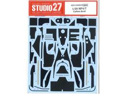 Studio27 1/20 Lotus 107B碳纖維水貼 歷史價格詳細信息