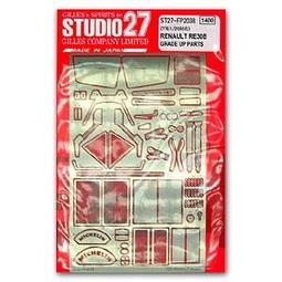 Studio27 1/20 Lotus 107B碳纖維水貼 歷史價格詳細信息