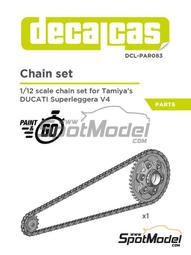 Decalcas:DCL-PAR080 Nuts - Castle nut with split pin 0,55mm, 歷史價格詳細信息