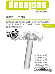 Decalcas:DCL-PAR079 Hose joints 1/12 scale - 2.0mm Hose join 歷史價格詳細信息