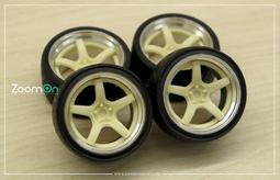 【傑作坊】ZoomOn ZR072 1/24 16吋改裝輪圈 Work emotion RS11 歷史價格詳細信息