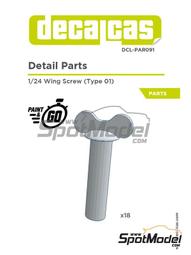 Decalcas DCL-PAR019 1/12 防呆撥動開關Toggle switch with guard 歷史價格詳細信息