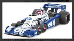 TAMIYA 1/20 Tyrrell P34 1977 Monaco GP 田宮 1：20 歷史價格詳細信息
