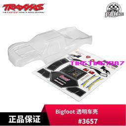 TRAXXAS 大腳怪成品車殼Bigfoot No.1火焰/藍色版#3653 3661 歷史價格詳細信息