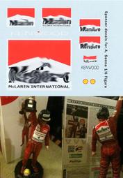 Ayrton Senna 1984-1994 1/8 安全帽 一套11個 歷史價格詳細信息