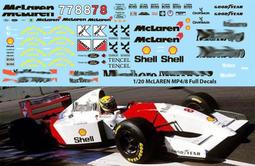 TBD69 1/20 McLaren MP4/5 FUJIMI A SENNA PROST 歷史價格詳細信息