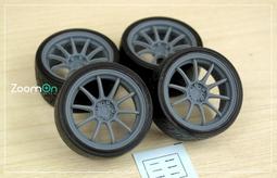 【傑作坊】ZoomOn ZR041 1/24 改裝輪圈SSR MK2 (15/16吋) 歷史價格詳細信息