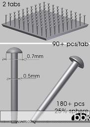 BBK S-04 0.7mm PHILIPS HEAD CLAMP SCREW RESIN 180+ pcs 歷史價格詳細信息