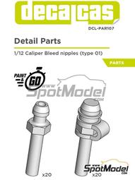 Decalcas DCL-PAR104  1/24 電源線接頭 歷史價格詳細信息