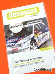 Decalcas DCL-MSK002 1/24 Porsche 934 Turbo RSR Group 4 窗框遮蓋貼 歷史價格詳細信息
