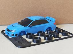 Subaru Impreza Sti 2006 plain color 1/43 HPI 歷史價格詳細信息