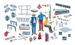 ITALERI 1/24 Truck Accessories, Decal, Figures Parts  (0720) 歷史價格詳細信息
