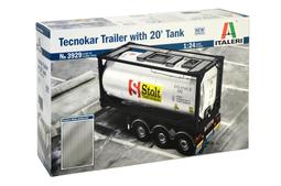 ITALERI 1/24 TECNOKAR 20 CONTAINER TRAILER 三軸貨櫃子車+20呎貨櫃 3887 歷史價格詳細信息