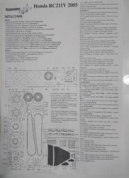Honda RC211V 2005年冠軍 羅西&lt;摩托車世界冠軍系列&gt;1/22摩托車完成品NO.450638 PROTAR 歷史價格詳細信息