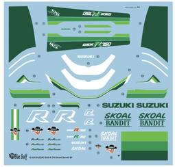 BlueStuff 12023 1/12 SUZUKI GSX-R750 Black / Red 1986 歷史價格詳細信息