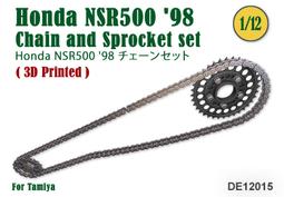 DE12013 1/12 HONDA NSR500'89 Chain and Sprocket set 歷史價格詳細信息