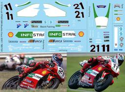TBD732 1/12 Ducati 996 R Fogarty Corser SBK Superbike 1999 歷史價格詳細信息