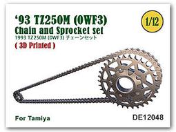 DE12058 Chain &amp; Sprocket set for YZR500 (OW70) '' 83 歷史價格詳細信息