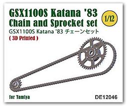 DE12041 Chain &amp; Sprocket set for RGV500 ''93 歷史價格詳細信息