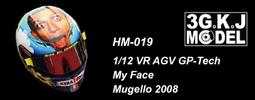 3GKJ15 1/12 motoGP 安全帽模型  JM AGV Pista GP-RR 2021 歷史價格詳細信息