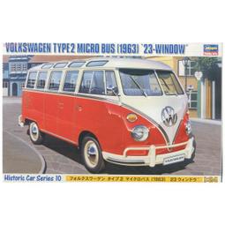 長谷川 Hasegawa 1/24 福斯麵包車 TYPE-2 1967年 組裝模型 東海模型 歷史價格詳細信息