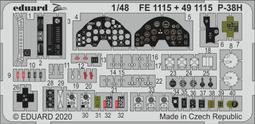 Eduard 1/48 P-38J Lightning 閃電式戰機 水貼_D48103 歷史價格詳細信息