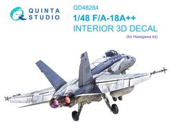 ㊣ Quinta Studio 1/48 F/A-18E 美軍大黃蜂戰機 MENG 3D立體浮雕水貼 QD48198 歷史價格詳細信息