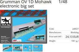 BlackDog 1/48 V-22 Osprey 魚鷹式傾轉旋翼機 樹脂旋翼改套_A48073 歷史價格詳細信息